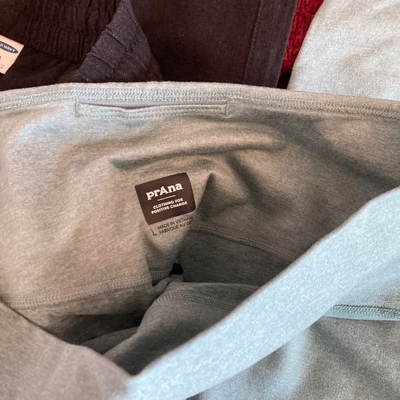 prAna leggings, old navy black linen pants bundle, size Large - Picture 7 of 8